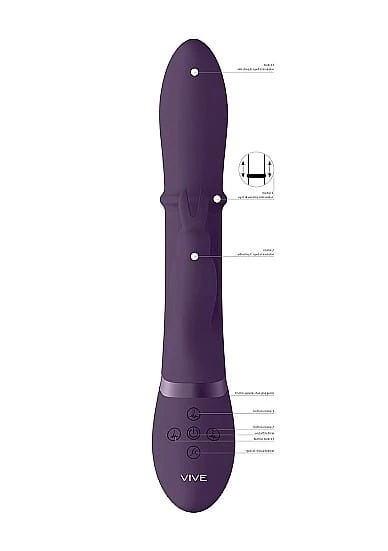 Wibr/króliczek- Halo - Purple