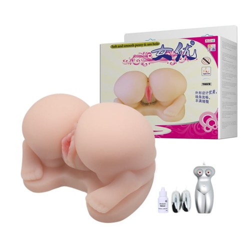 BAILE - PUSSY &amp; ASS HOLE , Vibration Double holes Sex talk