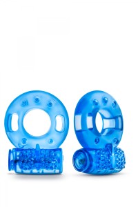 STAY HARD VIBRATING COCK RINGS 2PACK