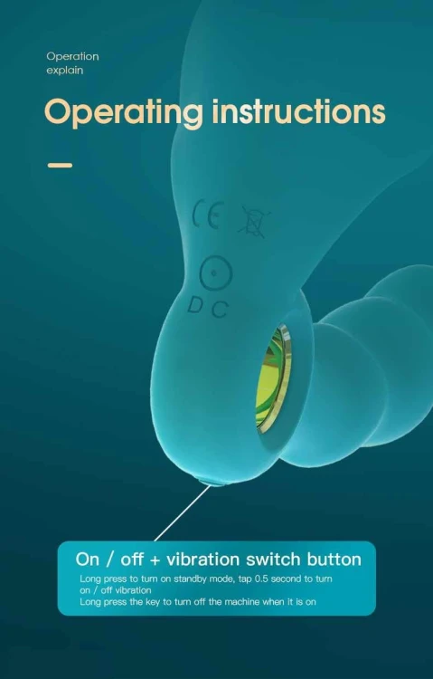 Stymulator-Angelo Male Prostate Triple Stimulation (blue)