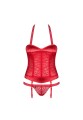Flameria gorset i stringi  S/M