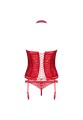 Flameria gorset i stringi  S/M