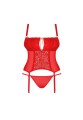 Bielizna-Blossmina gorset i stringi 6XL/7XL
