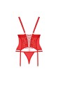 Bielizna-Blossmina gorset i stringi 6XL/7XL