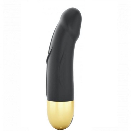 REAL VIBRATION S  BLACK &amp; GOLD  2.0 - RECHARGEABLE