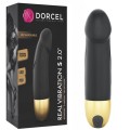 REAL VIBRATION S  BLACK &amp; GOLD  2.0 - RECHARGEABLE