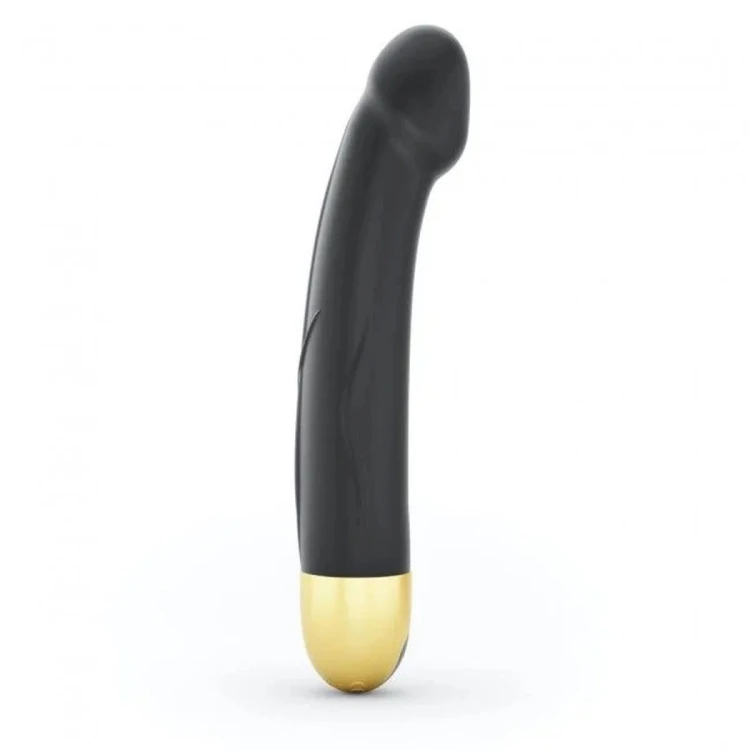 REAL VIBRATION M  BLACK &amp; GOLD  2.0 - RECHARGEABLE