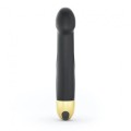 REAL VIBRATION M  BLACK &amp; GOLD  2.0 - RECHARGEABLE