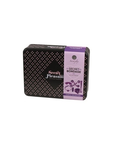 Secret Bondage - Set 8 pcs Purple &amp; Black