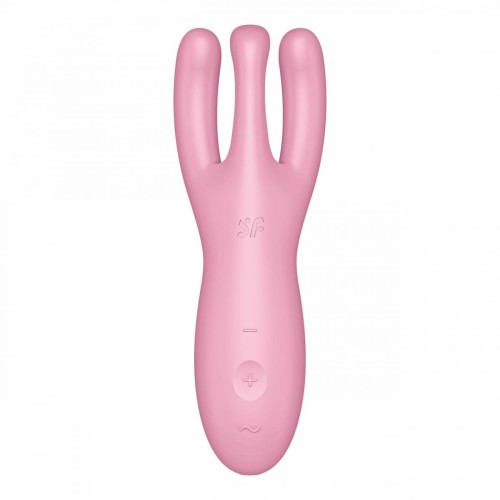 Wibrator-Threesome 4 Connect App (Pink)