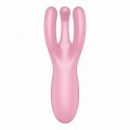 Wibrator-Threesome 4 Connect App (Pink)