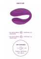 Bound Love Couples Vibrator Purple