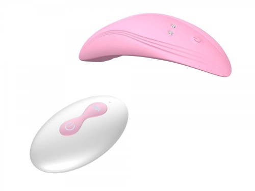 Ultrathin Wearable remote mini vibe PINK