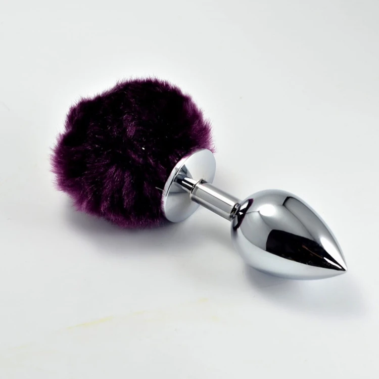 Pompon Metal Plug Large Pink
