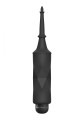 Circe - ABS Bullet With Sleeve - 10-Speeds - Black