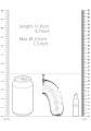 Model 16 - Chastity - 4.5"""" - Cock Cage - Transparent