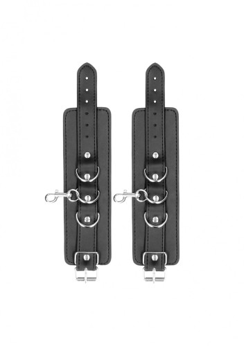 Bonded Leather Hogtie With Hand and Ankle Cuffs