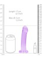 Non Realistic Dildo with Suction Cup - 6,7""""/ 17 cm