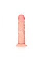 Curved Realistic Dildo with Suction Cup - 6""""/ 15,5 cm