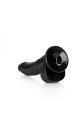 Curved Realistic Dildo  Balls  Suction Cup - 8""""/ 20,5 cm