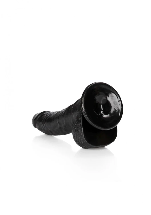 Curved Realistic Dildo  Balls  Suction Cup - 8""""/ 20,5 cm