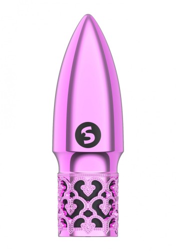Glitter - Rechargeable ABS Bullet - Pink