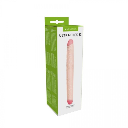 Me You Us Ultra Cock Double Ended Dildo (12")