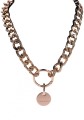 Statement Collar and leash Rose Gold