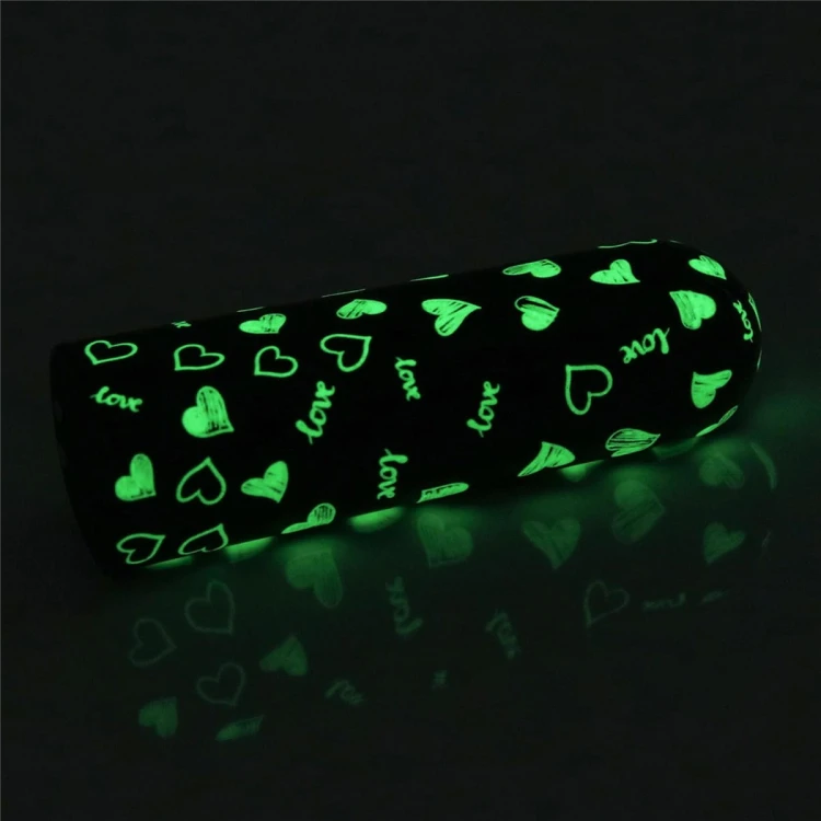 Rechargeable Glow-in-the-dark Heart Massager