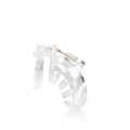 Model 25 - Chastity Cage - 3.5'' / 9 cm - Transparent