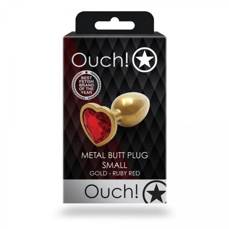 Heart Gem Butt Plug - Small