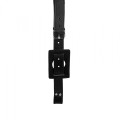 Belt with Vibrator Holder - Black