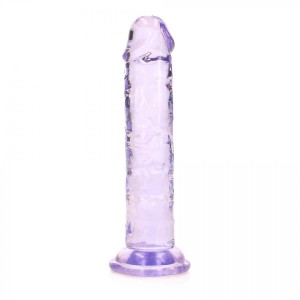 Straight Realistic Dildo with Suction Cup - 6'' / 14,5