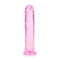 Straight Realistic Dildo with Suction Cup - 8'' / 20