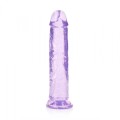 Straight Realistic Dildo with Suction Cup - 8'' / 20