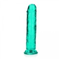 Straight Realistic Dildo with Suction Cup - 8'' / 20