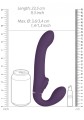 Ai - Dual Vibrating &amp; Air Wave Tickler Strapless Strapon