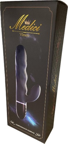 Power Escorts - BR310 - Medici G Spot &amp; Clit Stimulator - Silicone - 10 Speed