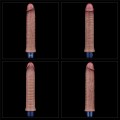 9.5" REAL SOFTEE Rechargeable Silicone Vibrating Dildo