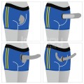 Chic Strap-On shorts (36 - 39 inch waist) Blue