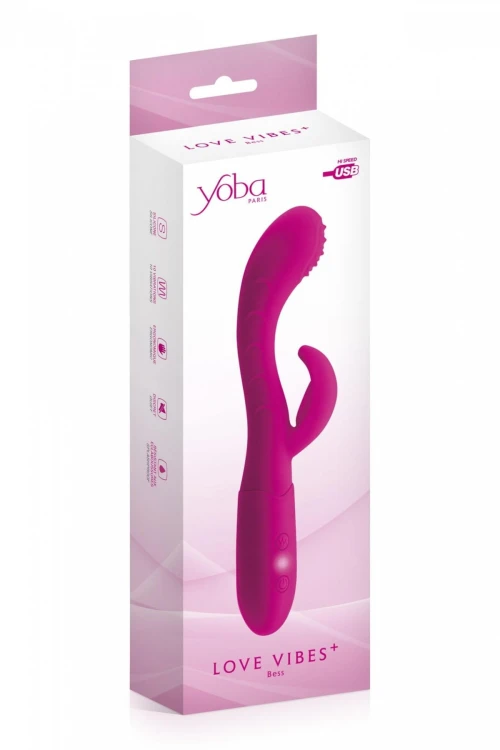 RABBIT YOBA + BESS VIBRATOR RABBIT USB