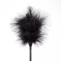 BLACK FEATHER TICKLER &amp; WHIP