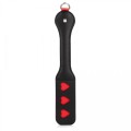 Hearts Paddle with Metal Anal Plug