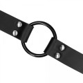 O-Ring Gag with Nipple Clamps