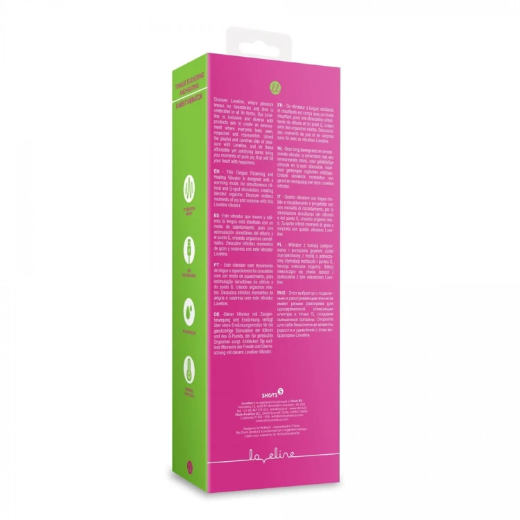 Tongue Flickering and Heating Rabbit Vibrator