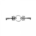 Metal Hand Cuffs - Silver
