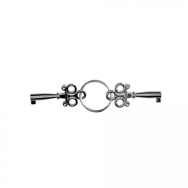 Furry Metal Hand Cuffs - Red