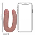 U Shaped Double Dildo 5”