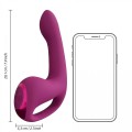 Riko - Rechargeable Triple Action Thumper with Advanced Finger Motion &amp; Pulse Wave Stimulator - Pink