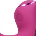 Riko - Rechargeable Triple Action Thumper with Advanced Finger Motion &amp; Pulse Wave Stimulator - Pink